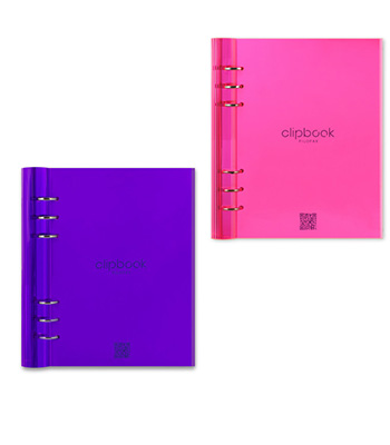 clipbook leather